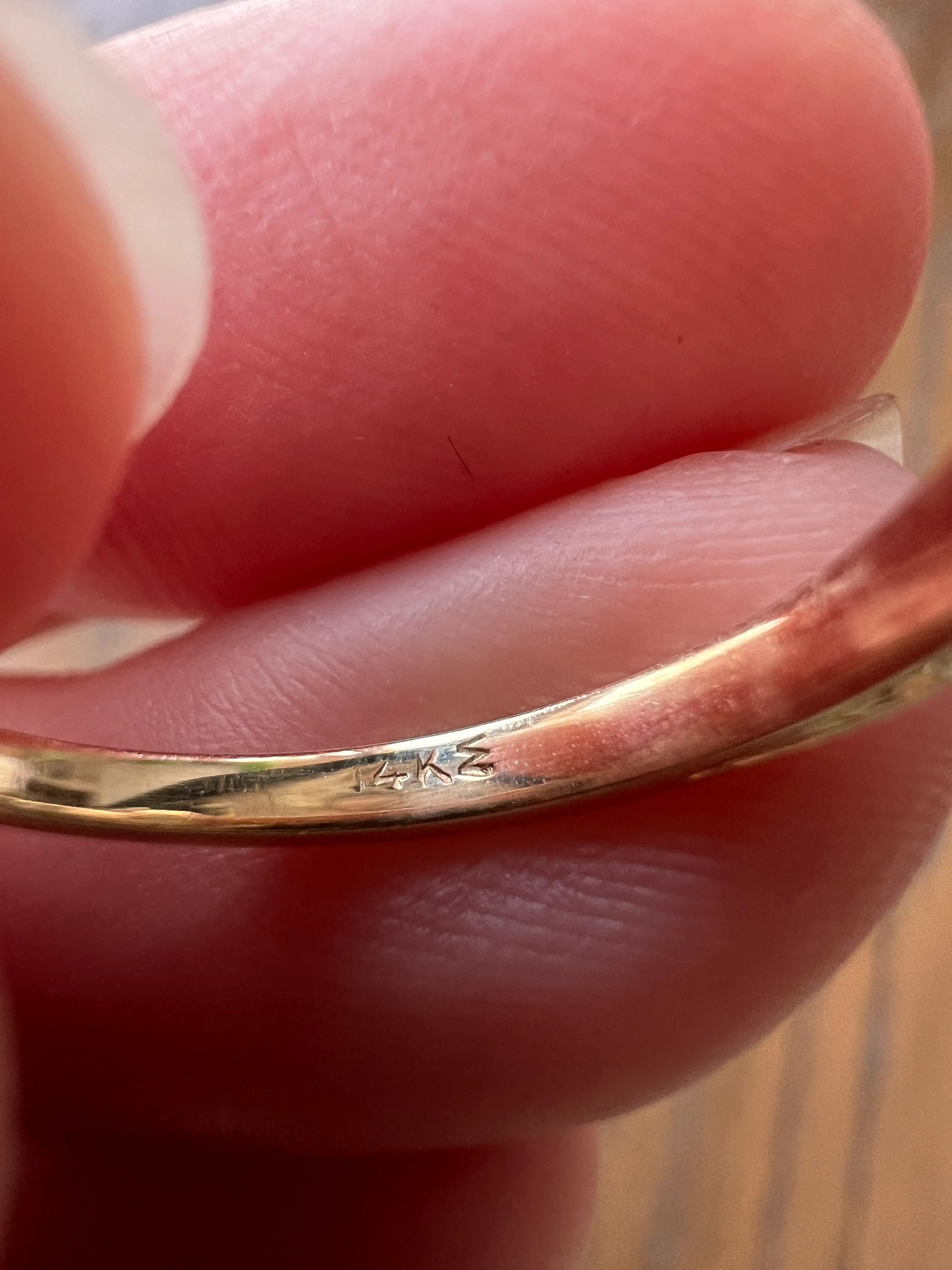 ANTIQUE 1.1 Carat Old European Cut DIAMOND Engagement Solitaire Ring Eye Clean 14k Gold by JR Wood Engraved - Image 14