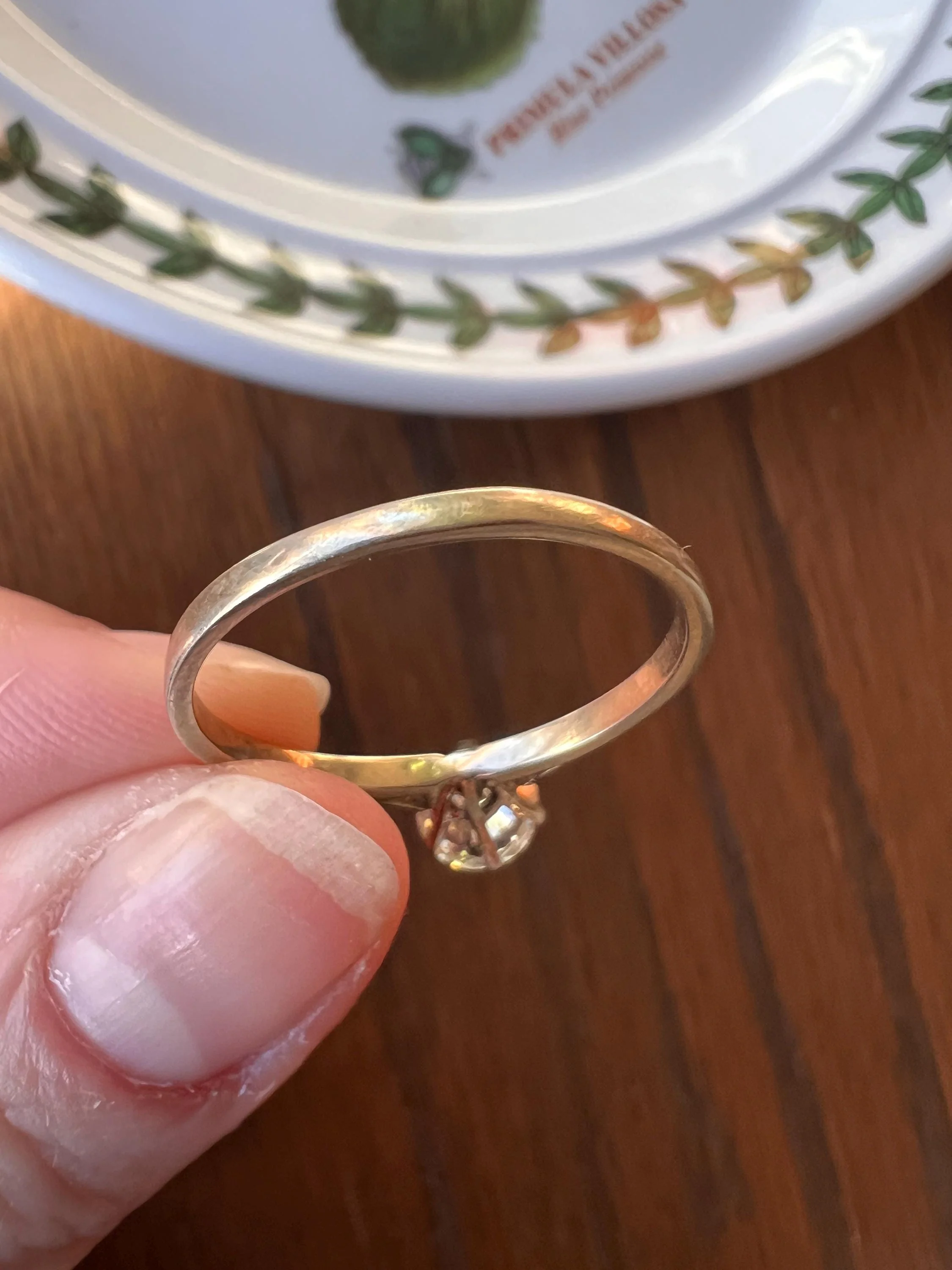 Chunky Antique 1 CARAT Eye CLEAN Tall Old European Cut DIAMOND Solitaire Engagement Ring French Art Deco 18k White Gold - Image 10