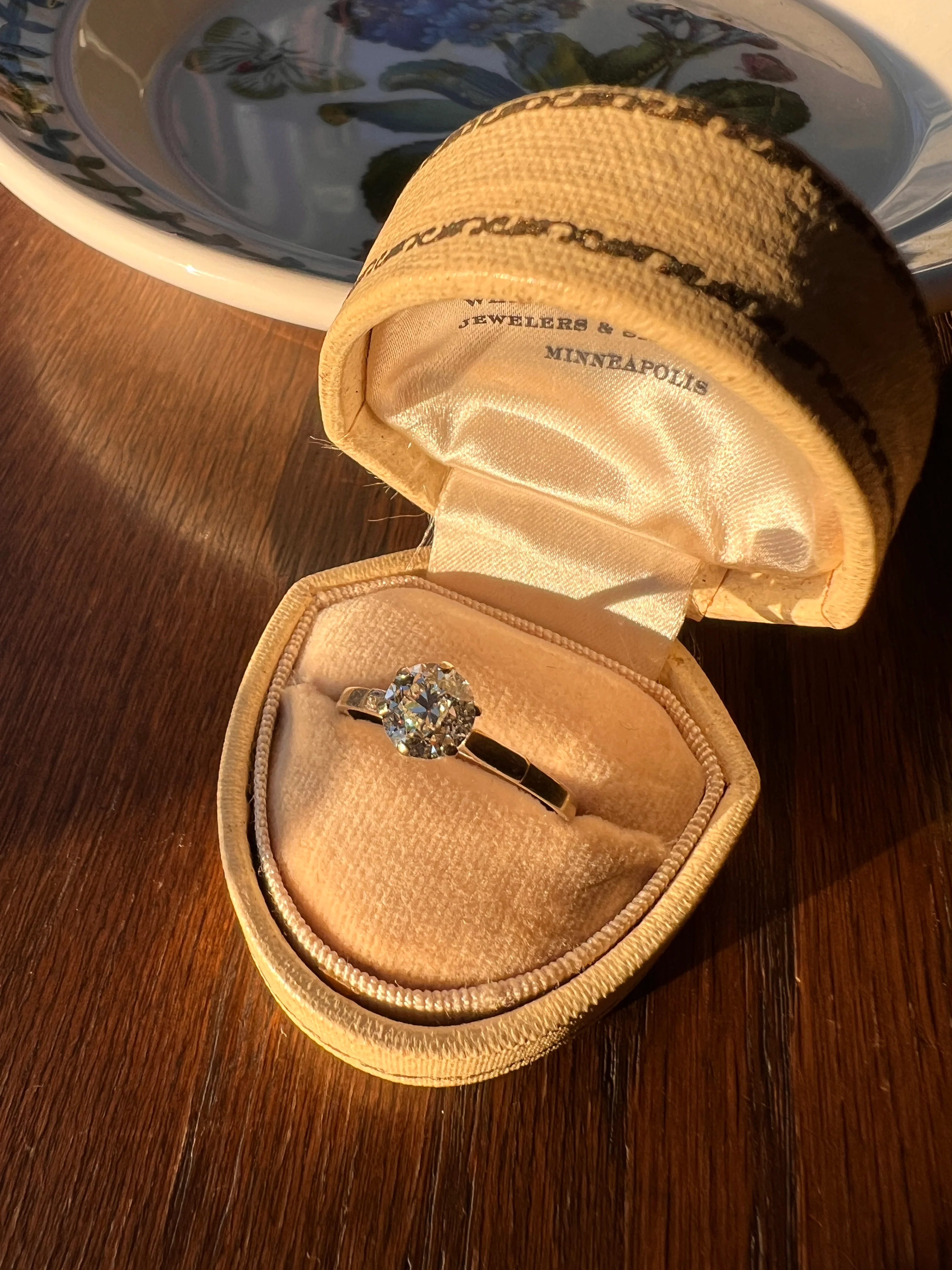 Chunky Antique 1 CARAT Eye CLEAN Tall Old European Cut DIAMOND Solitaire Engagement Ring French Art Deco 18k White Gold - Image 20