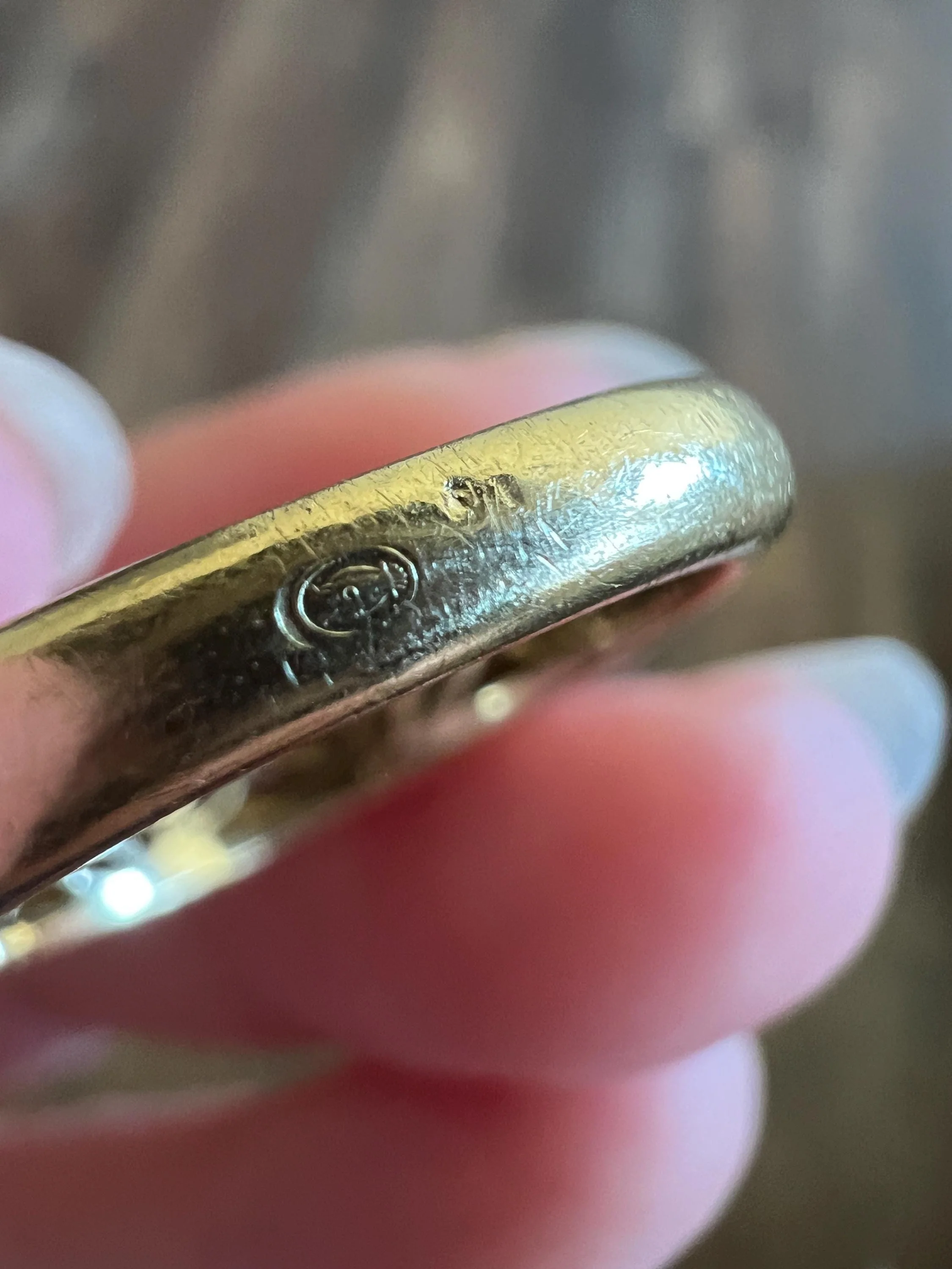 Eye Clean 1.2 Carat Old Mine Cut DIAMOND Antique Stone 18k Gold Vintage Gypsy Ring Solitaire Chunky Band - Image 10