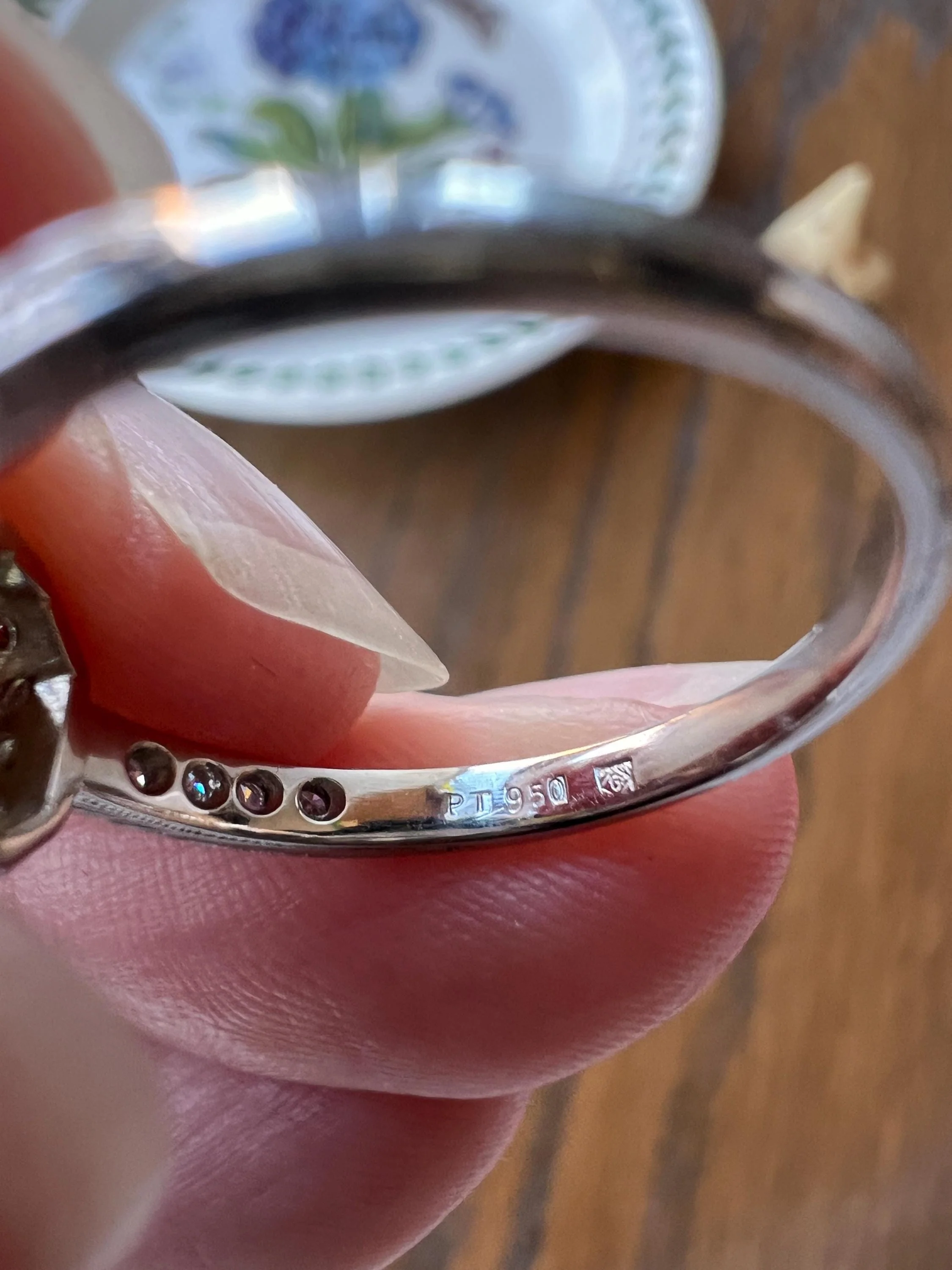 Fancy BROWN Yellow Eye Clean Elongated Octagon Brilliant Cut DIAMOND Ring 2.5 Carat Tdw Platinum Hidden Halo Engagement Solitaire - Image 10