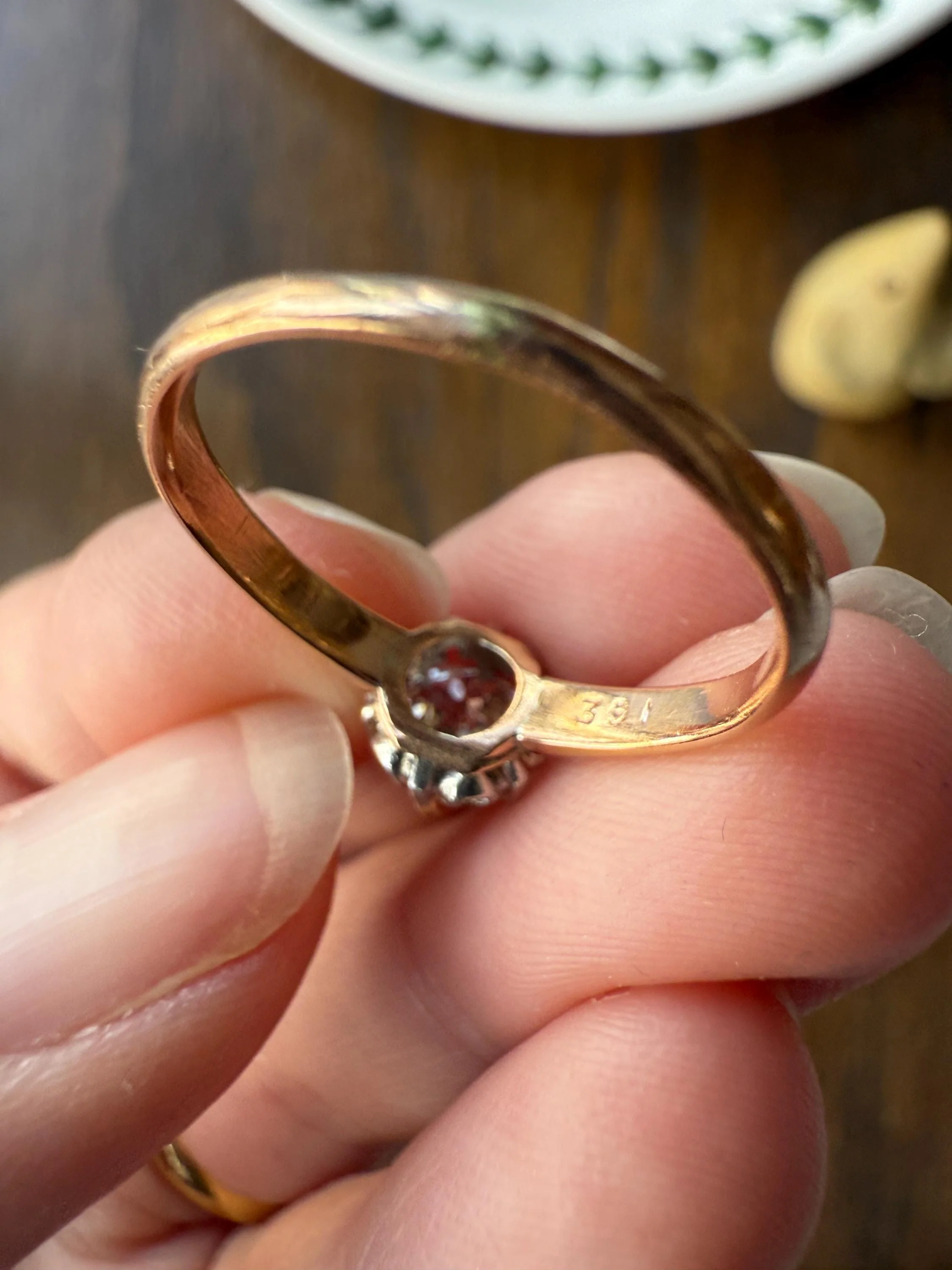 Ornate Classic Victorian Antique One Carat Old Mine Cut DiAMOND Solitaire Ring French 18k Rosy GOLD Engagement All Original Setting & Stone - Image 20