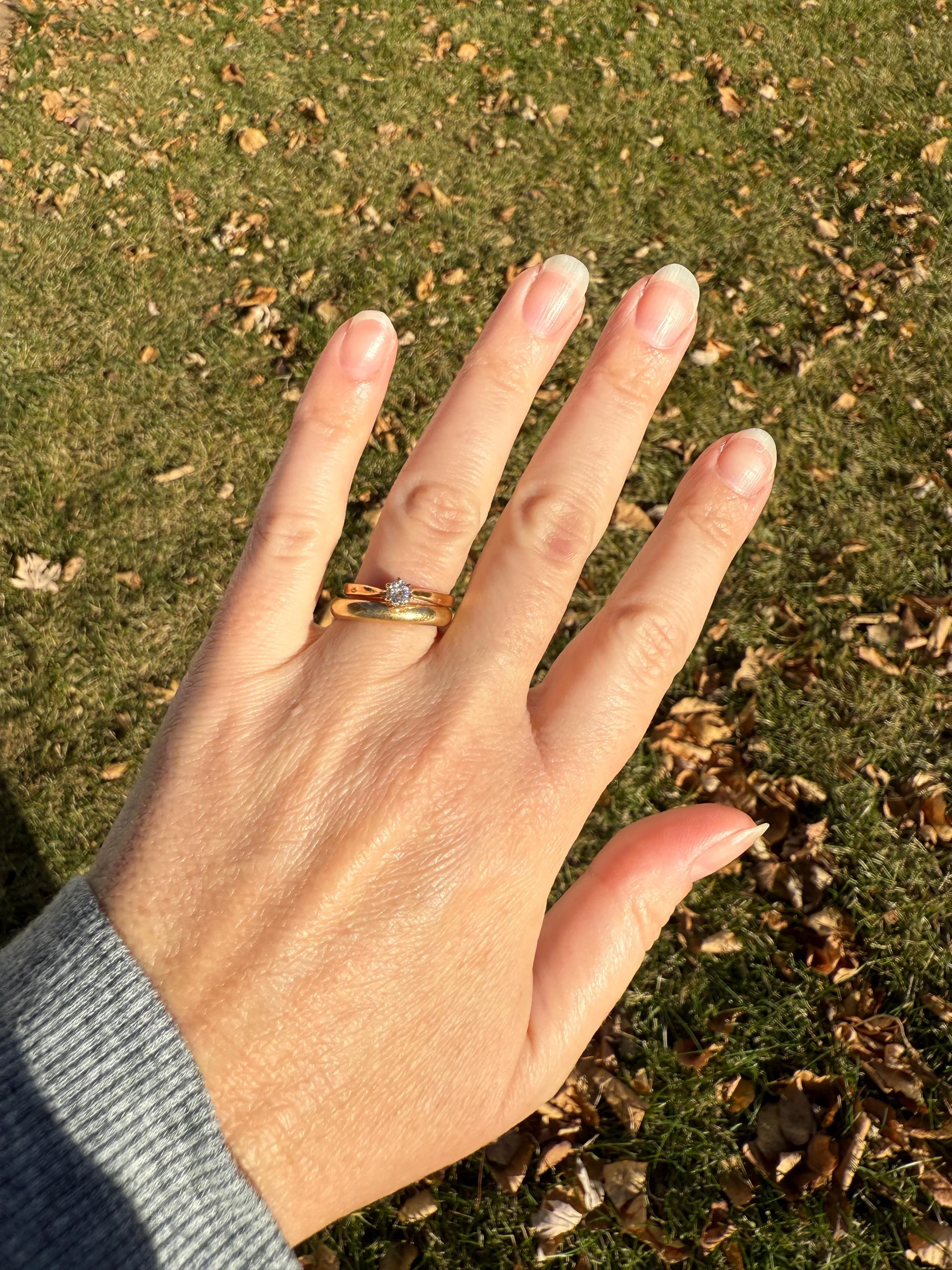 TALL Dainty French Old Mine Cut Diamond Solitaire Engagement Ring 18k Rosy Gold Romantic Gift Belle Epoque Love Stacker Prong Set Minimalist - Image 6