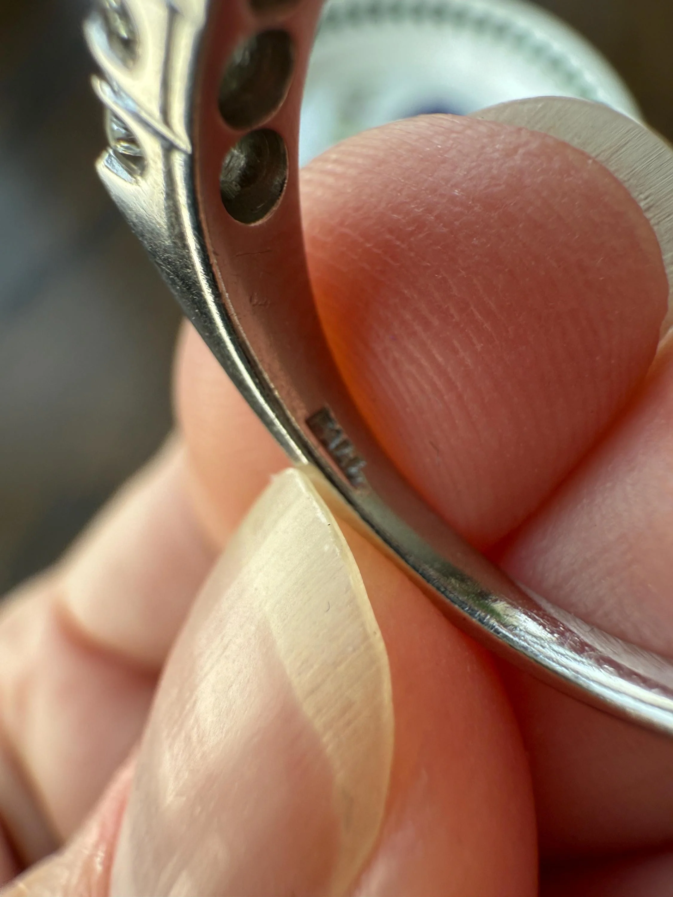 Vintage Unique .75 Carat Tdw East West Old Cut MARQUISE Navette Cut Diamond Five Stone Band Ring Palladium Platinum Look - Image 20