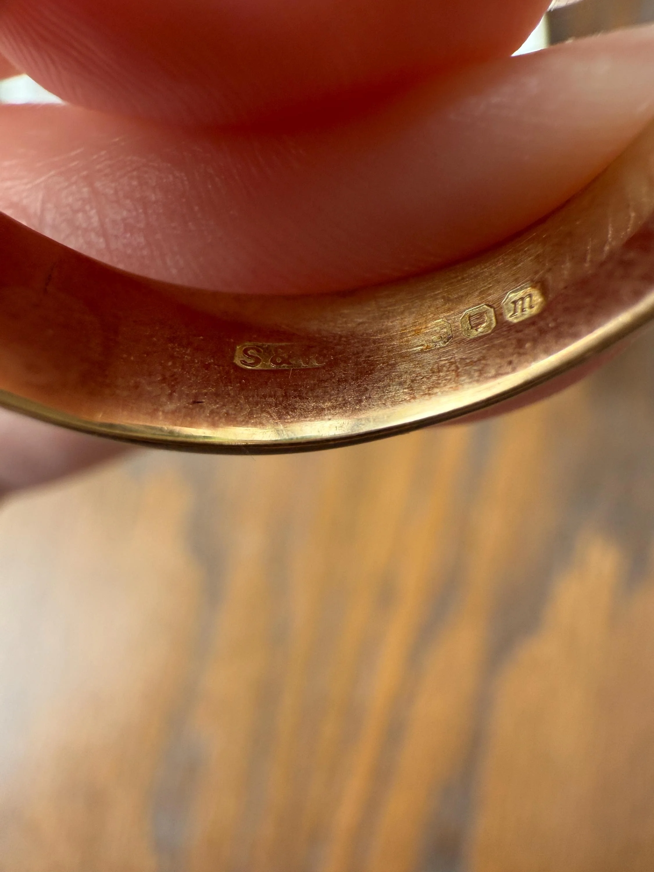 XL 2.5 Carats FIVE Stone Old Mine Cut DIAMOND Gypsy Ring Wide Band 18k Gold Solid Chunky Antique Edwardian Victorian Stacker OmC Man Unisex - Image 20